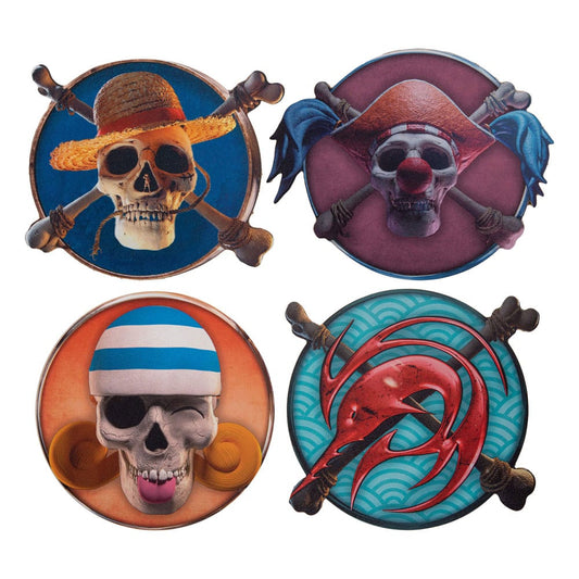 One Piece Untersetzer 4er-Pack Characters #1 Image 1