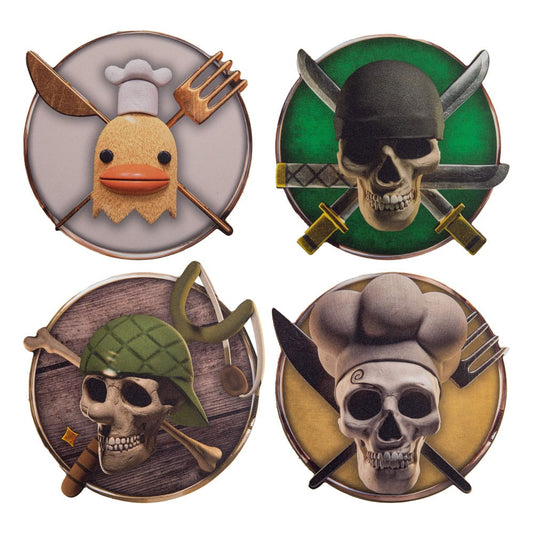 One Piece Untersetzer 4er-Pack Characters #2 Image 1