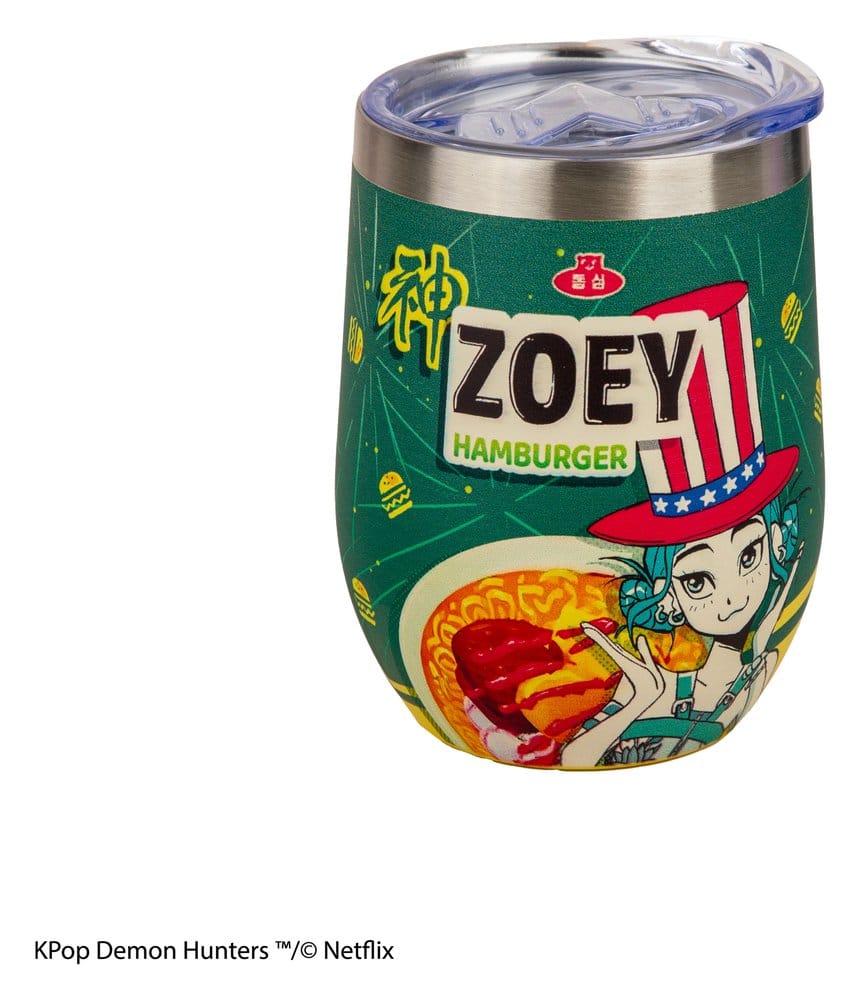 KPop Demon Hunters Reisebecher Zoey Hamburger Image 1