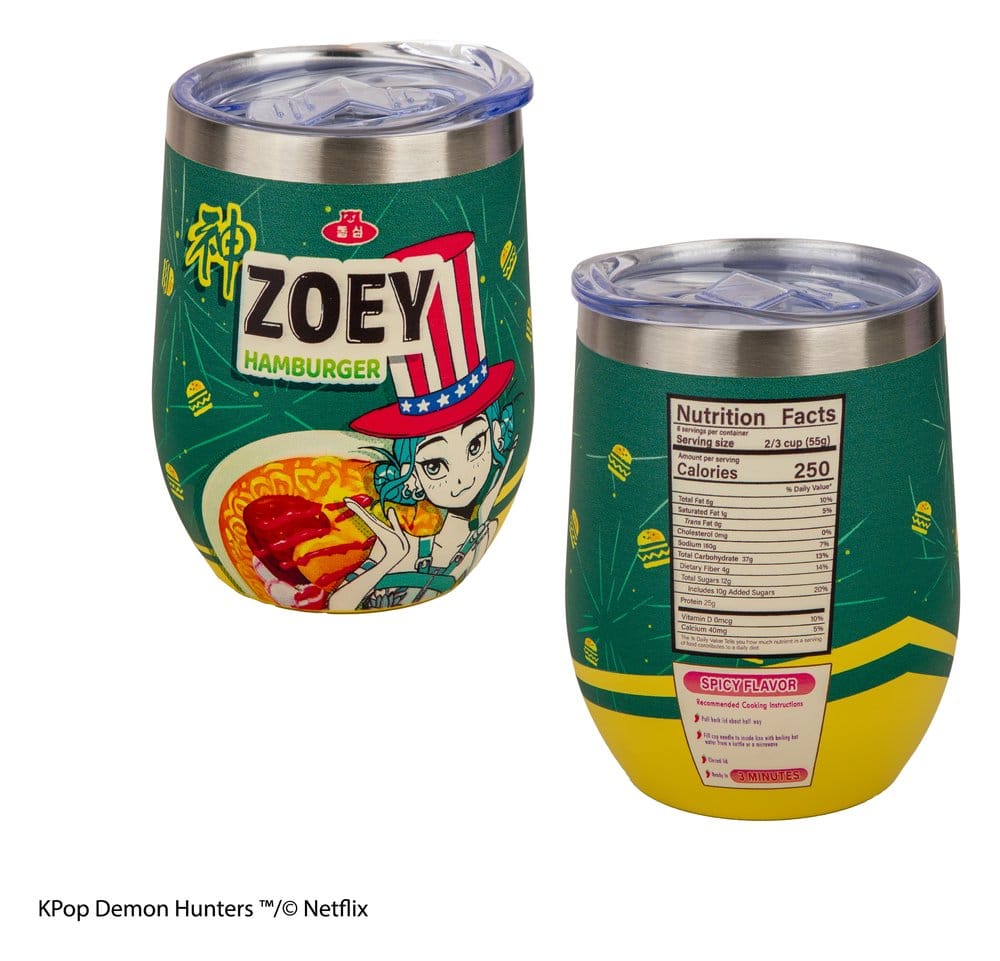 KPop Demon Hunters Reisebecher Zoey Hamburger Image 6