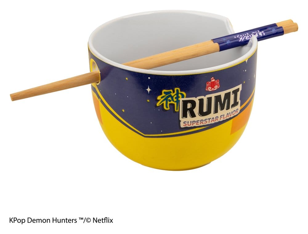 KPop Demon Hunters Ramen-Schüssel mit Stäbchen Rumi Superstar Flavor Image 3