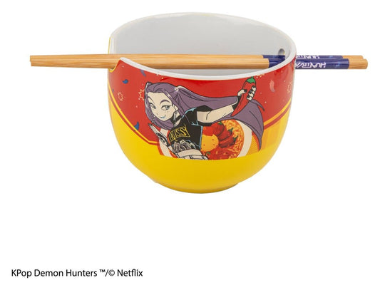 KPop Demon Hunters Ramen-Schüssel mit Stäbchen Mira Spice Queen Image 1