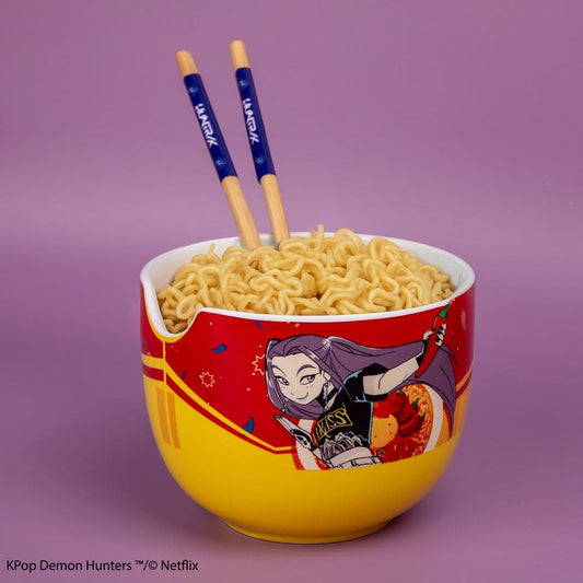 KPop Demon Hunters Ramen-Schüssel mit Stäbchen Mira Spice Queen Image 2
