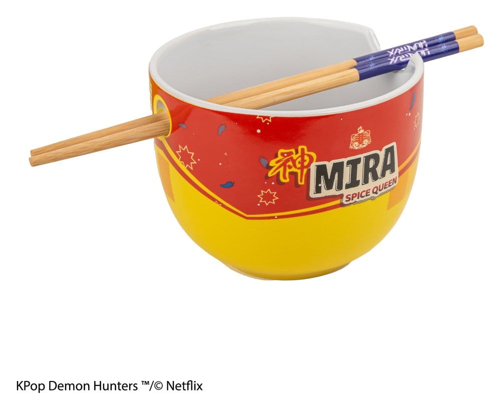KPop Demon Hunters Ramen-Schüssel mit Stäbchen Mira Spice Queen Image 3