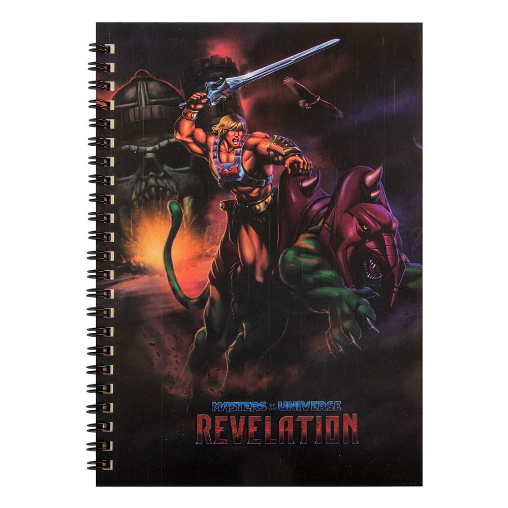 Masters of the Universe - Revelation: He-Man with Battle Cat Notebook Image 1