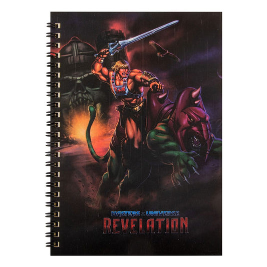 Masters of the Universe - Revelation: He-Man with Battle Cat Notebook Image 1