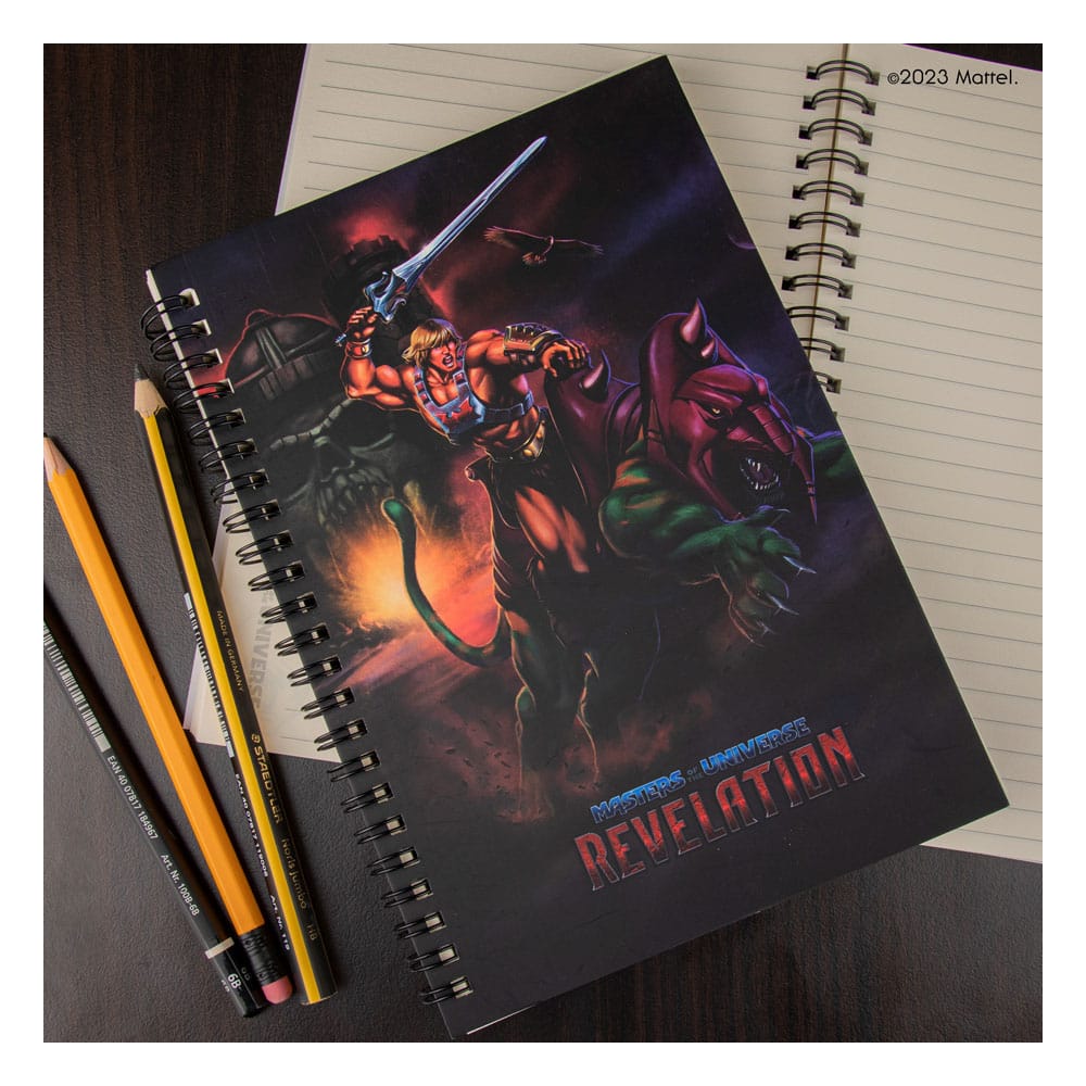 Masters of the Universe - Revelation: He-Man with Battle Cat Notebook Image 2