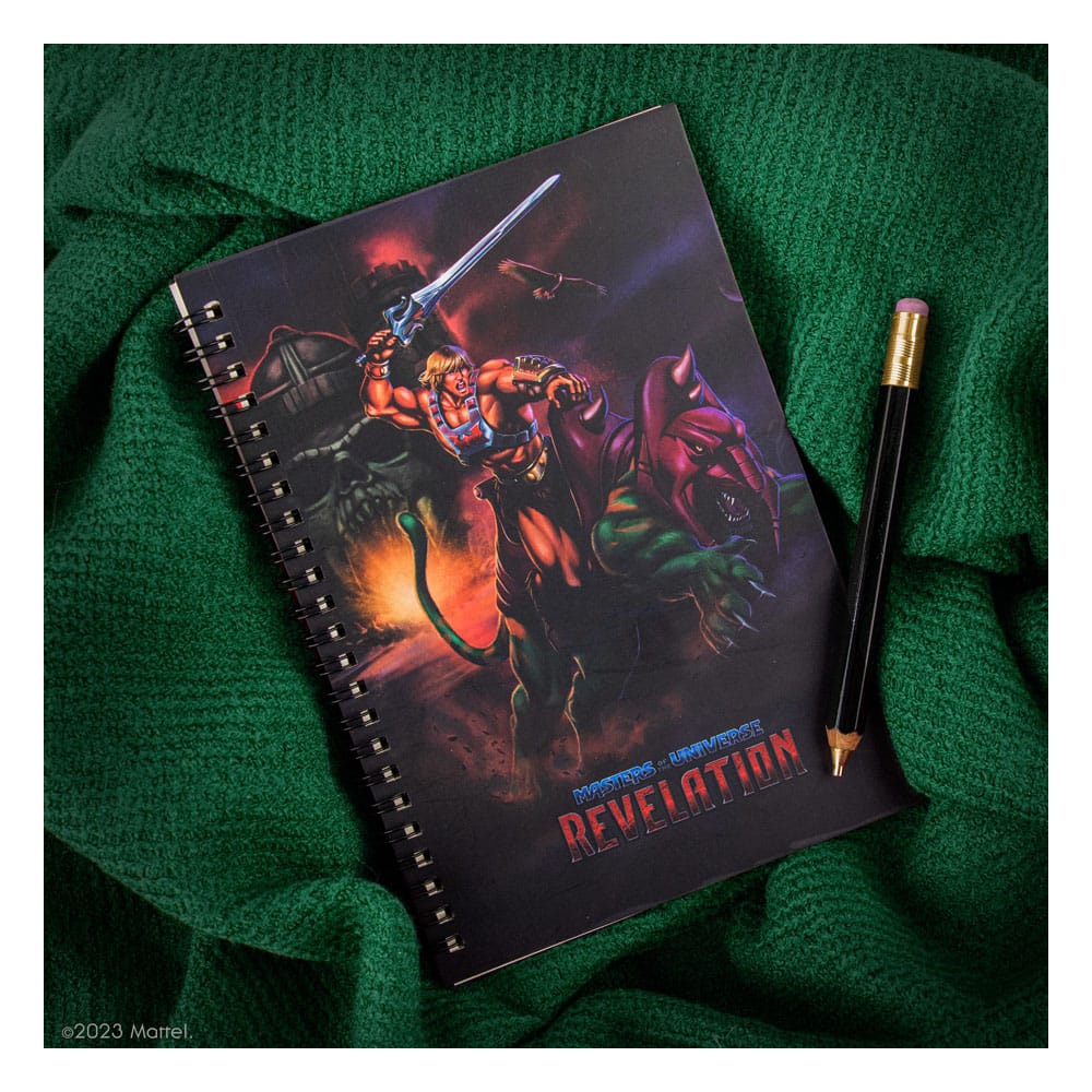 Masters of the Universe - Revelation: He-Man with Battle Cat Notebook Image 3