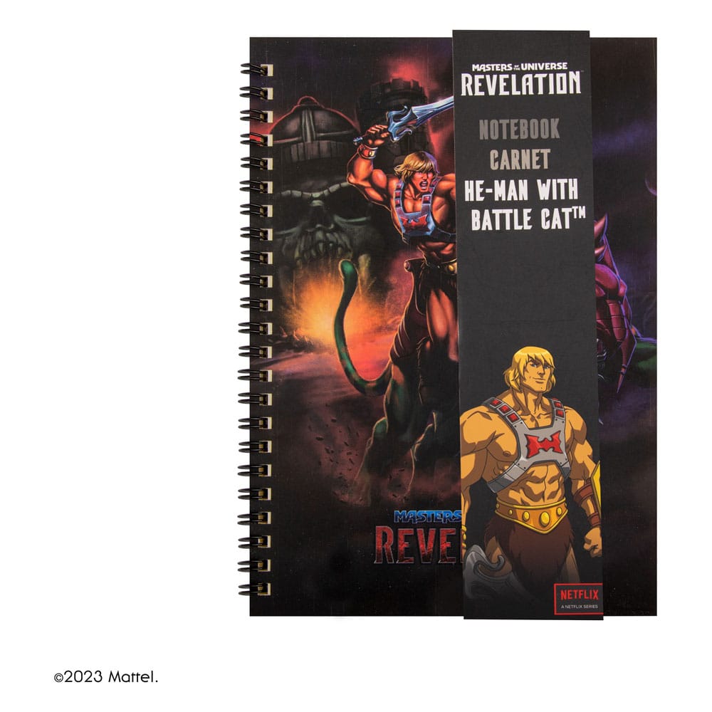 Masters of the Universe - Revelation: He-Man with Battle Cat Notebook Image 6