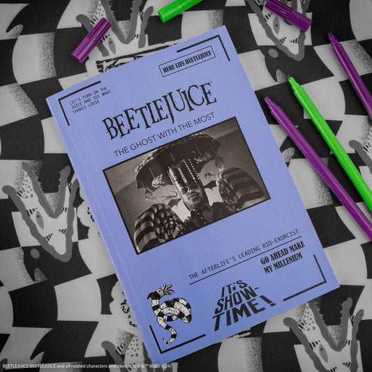 Beetlejuice Notizbuch It's Show Time Image 2