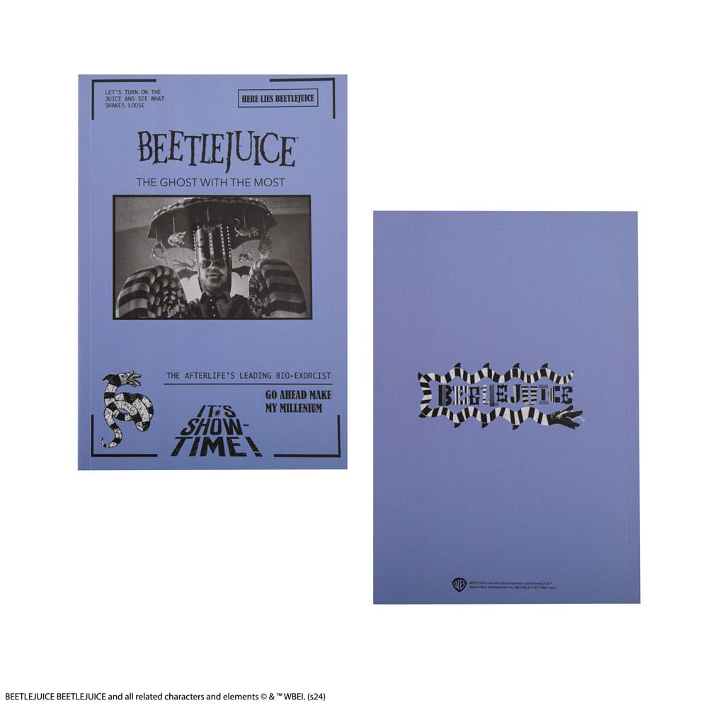 Beetlejuice Notizbuch It's Show Time Image 4