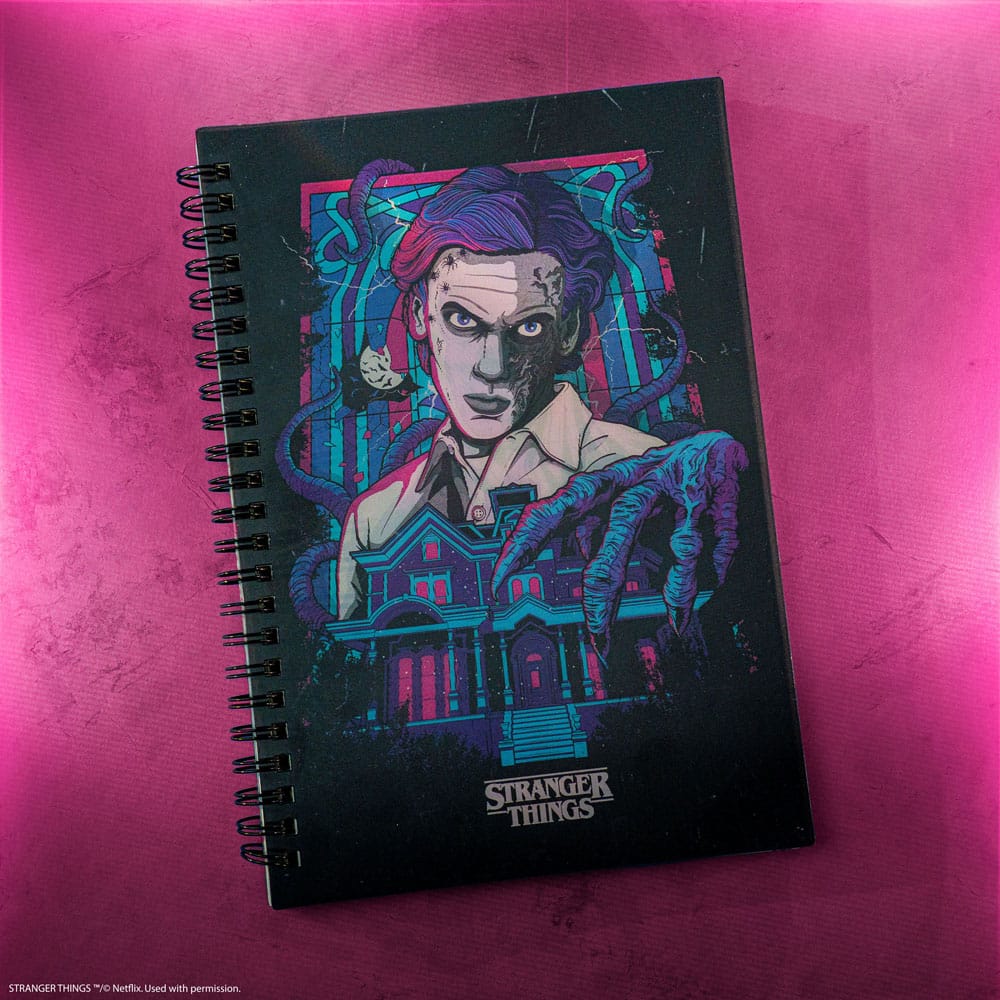 Stranger Things Notizbuch Lenticular Vecna Image 2