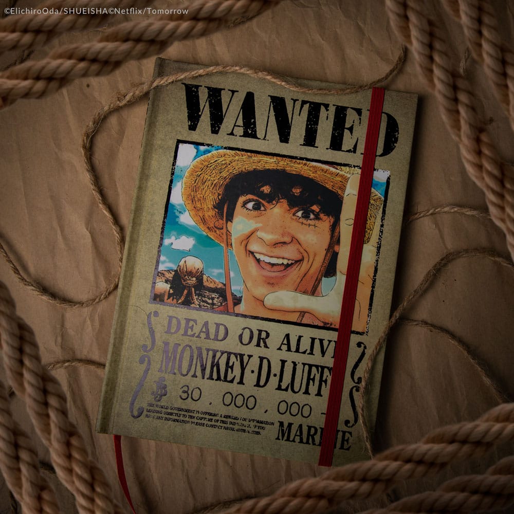 One Piece Notizbuch Wanted Posters Image 2