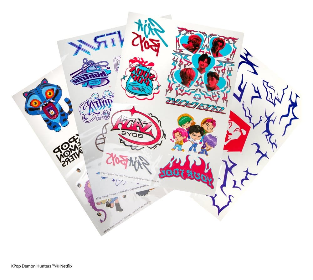 KPop Demon Hunters Tattoo-Sticker KPop Demon Hunters Image 1