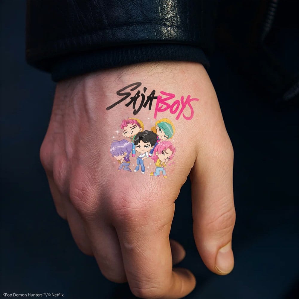 KPop Demon Hunters Tattoo-Sticker KPop Demon Hunters Image 2