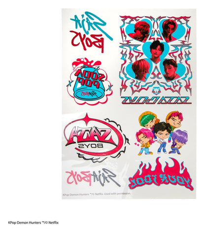 KPop Demon Hunters Tattoo-Sticker KPop Demon Hunters Image 6