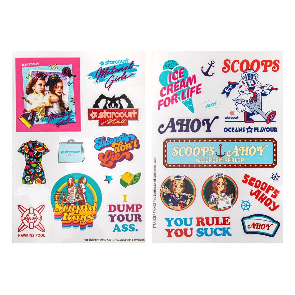 Stranger Things Sticker Pack Season 3 Image 1