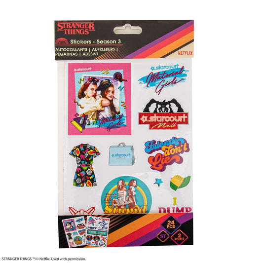 Stranger Things Sticker Pack Season 3 Image 2