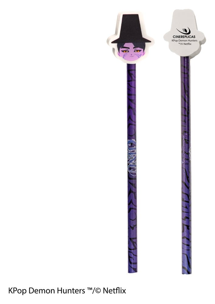 KPop Demon Hunters Bleistift & Radiergummi Serie 1 Display (30) Image 6