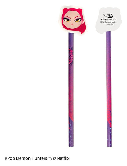 KPop Demon Hunters Bleistift & Radiergummi Serie 1 Display (30) Image 10