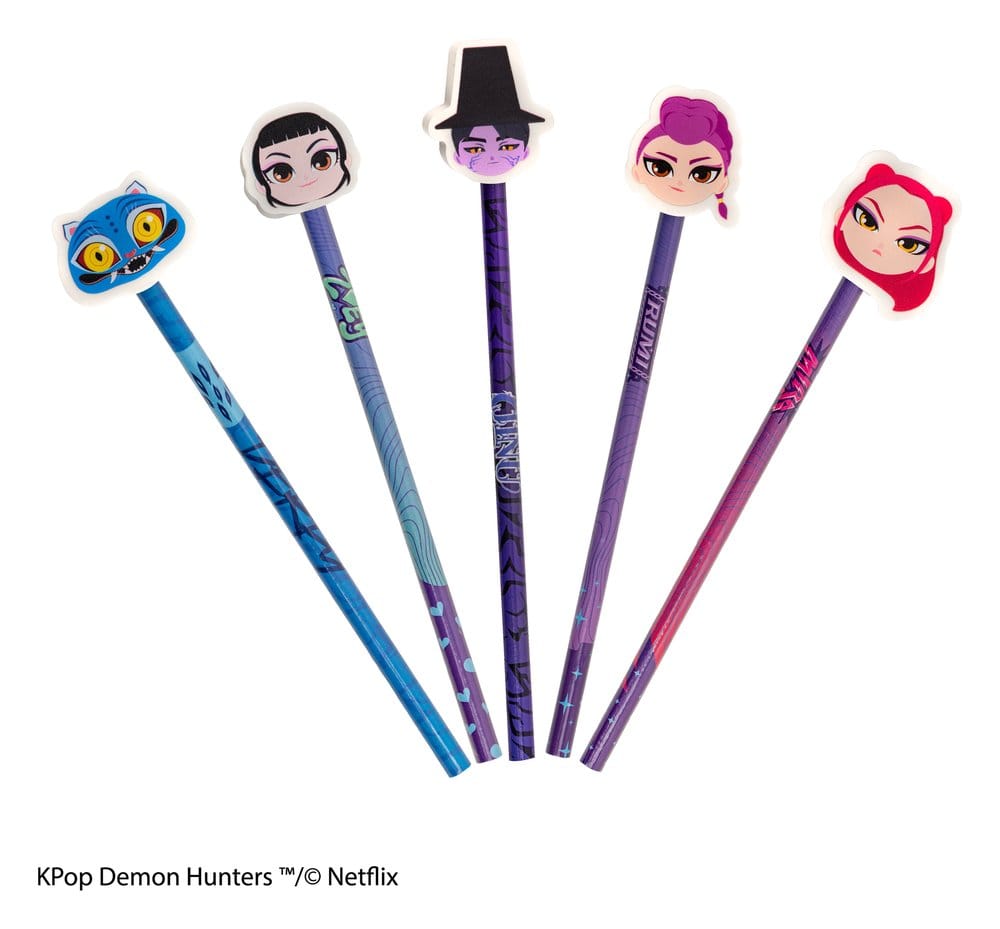 KPop Demon Hunters Bleistift & Radiergummi Serie 1 Display (30) Image 12