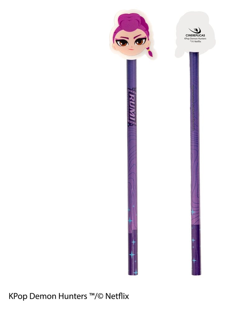 KPop Demon Hunters Bleistift & Radiergummi Serie 1 Display (30) Image 14