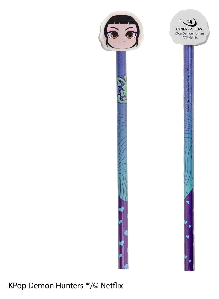 KPop Demon Hunters Bleistift & Radiergummi Serie 1 Display (30) Image 17