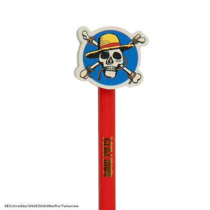 One Piece Bleistifte mit Radierertopper Luffy Image 4
