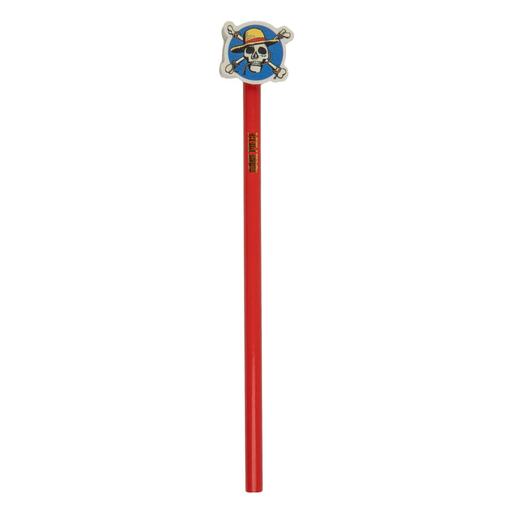 One Piece Bleistifte mit Radierertopper Luffy Image 1