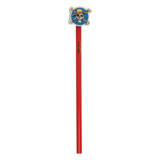 One Piece Bleistifte mit Radierertopper Luffy Image 1