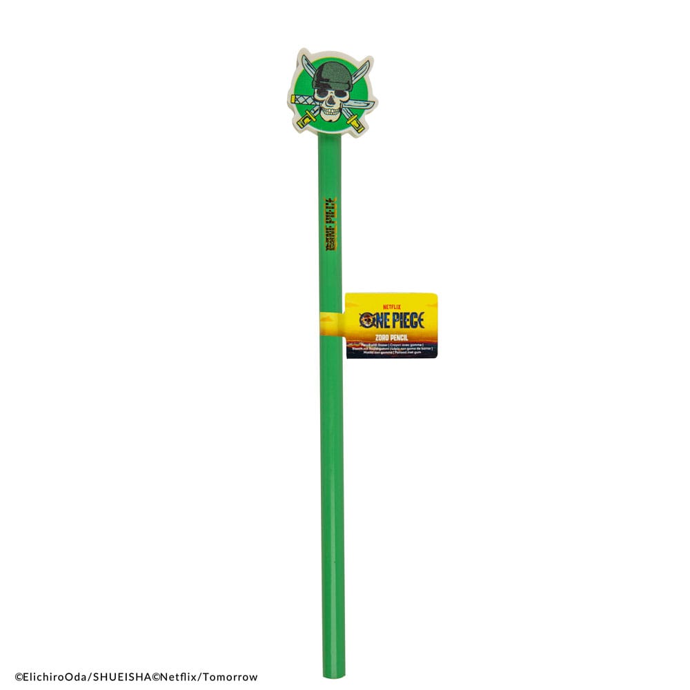 One Piece Bleistifte mit Radierertopper Zoro Image 3