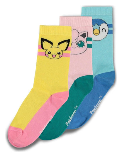 Pokémon Socken 3er-Pack Crew 35-38 Image 1