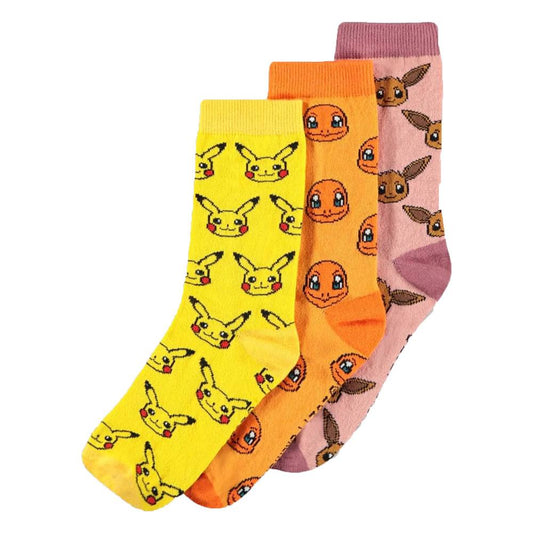 Pokémon Socken 3er-Pack Three Icons 39-42 Image
