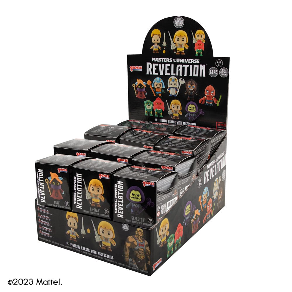 Masters of the Universe Gomee Sammelfiguren aus Gummi Mystery Display (24) Image 2