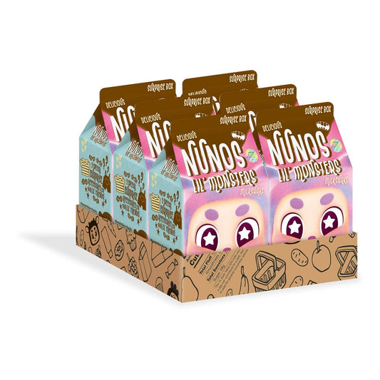 Nunos Lil' Monsters Blind Box Plüschfiguren Supermarkt-Abenteuer 10 cm Display (6) Image 1