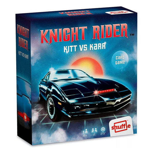 Knight Rider Kartenspiel Kitt vs. Karr Retro Image 1