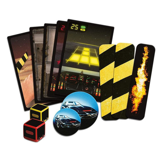 Knight Rider Kartenspiel Kitt vs. Karr Retro Image 2