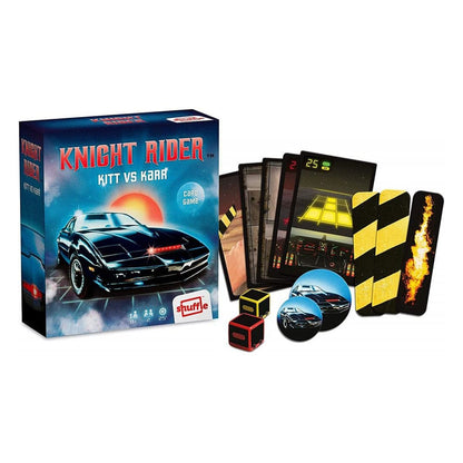 Knight Rider Kartenspiel Kitt vs. Karr Retro Image 3