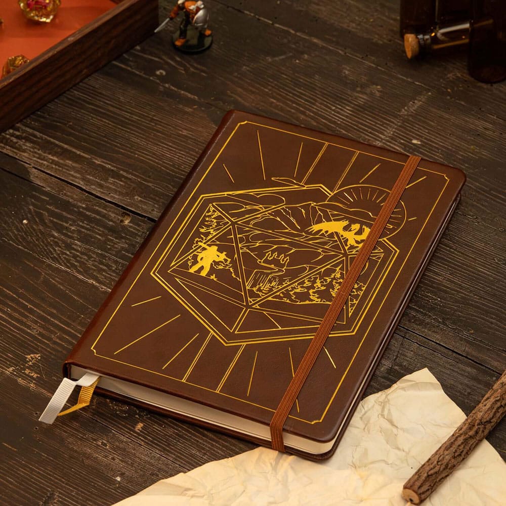 Dungeons & Dragons RPG Journal 5e Brown Image 1