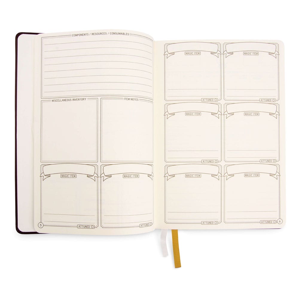 Dungeons & Dragons RPG Journal 5e Brown Image 8