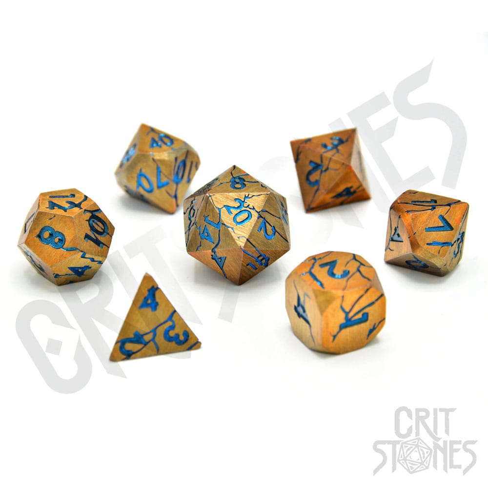 CritStones Metal Würfel Set Sundered Spells (7) Image 1