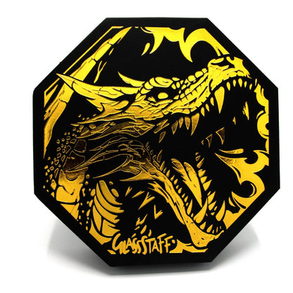 CritStones Arena Würfelteller Black Dragon (Yellow Lid) Image 3