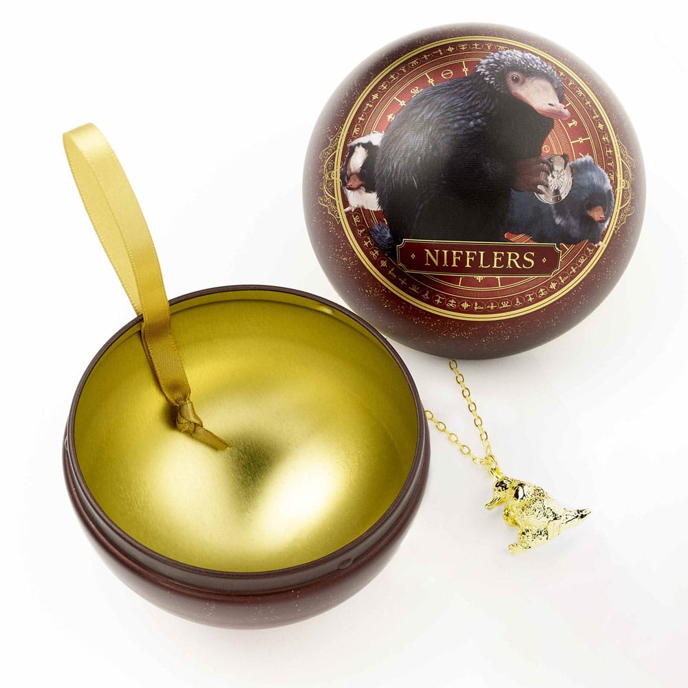 Phantastische Tierwesen Christbaumschmuck mit Halskette Niffler Image 1
