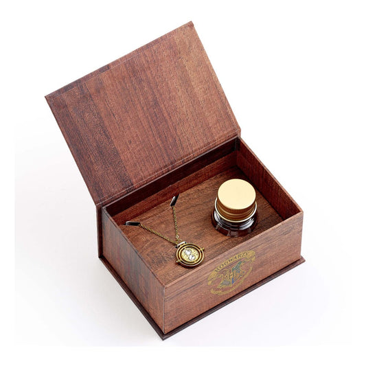 Harry Potter: Hermoine Potions Time Turner Halskette und Ohrringe Geschenkset (Goldfarben) Image 2