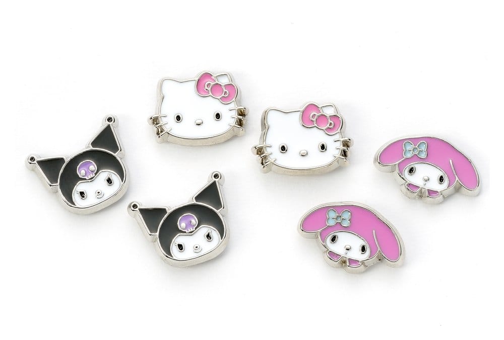Sanrio Ohrstecker-Set Hello Kitty, Kuromi und My Melody Image 3