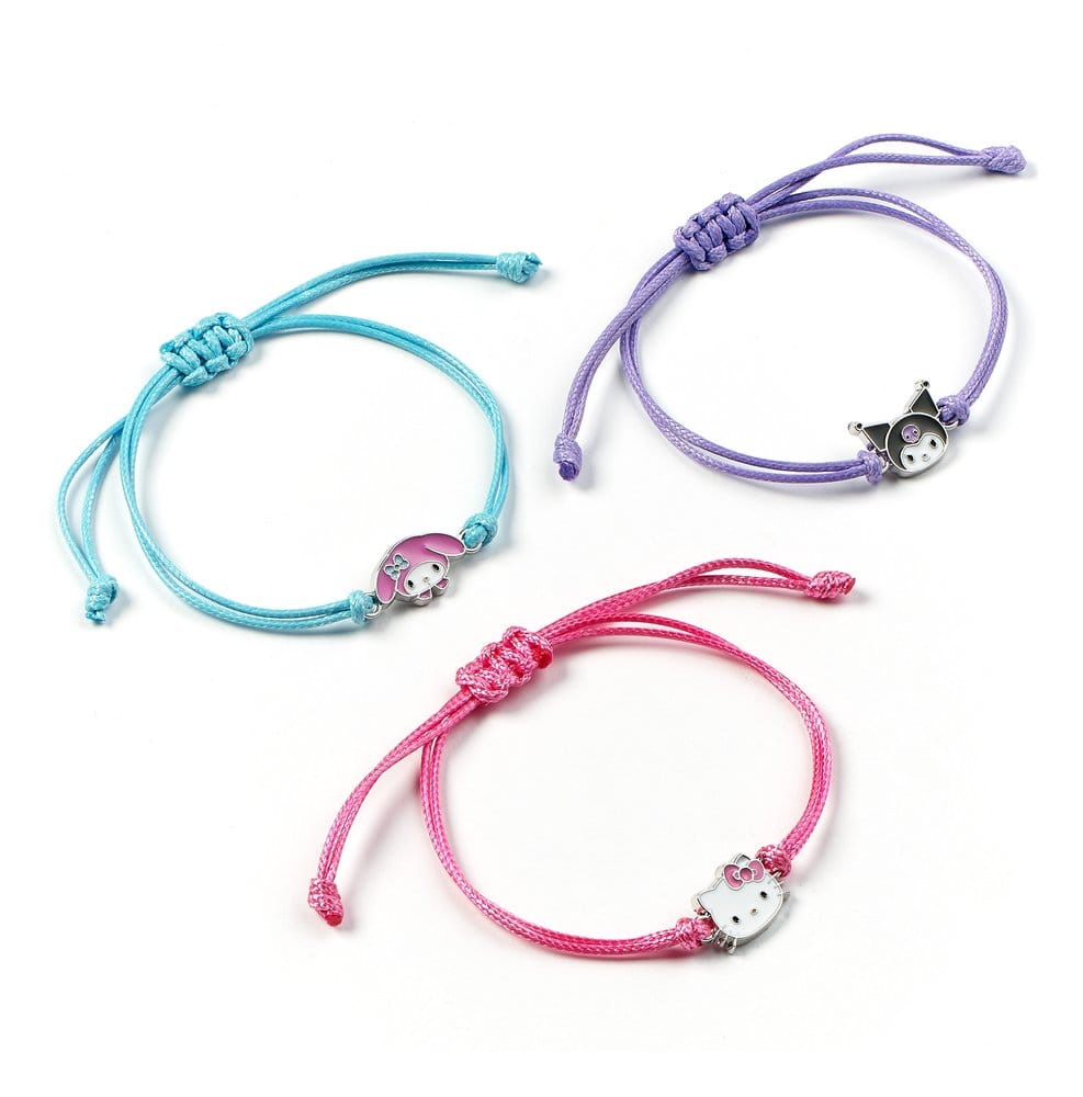 Sanrio Armbänder 3er-Pack Hello Kitty, Kuromi und My Melody Image 1