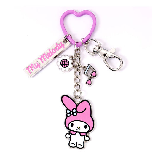 Hello Kitty Schlüsselanhänger mit My Melody Anhänger 15 cm Image 1