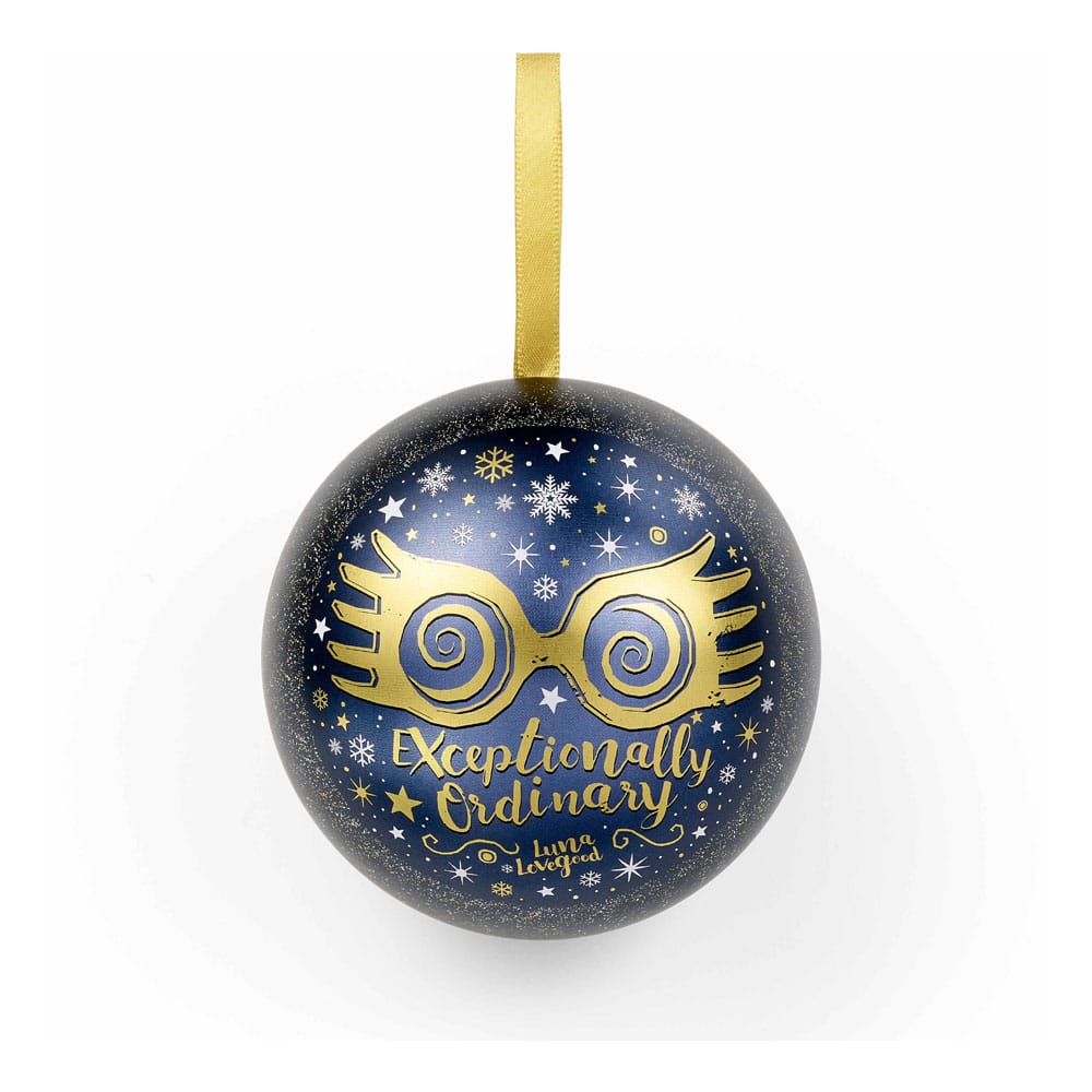 Harry Potter Christbaumschmuck mit Halskette Luna Lovegood Glasses Image 2