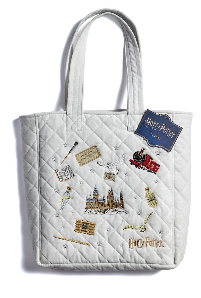 Harry Potter Tragetasche Bestickte Symbole Samt Image 2