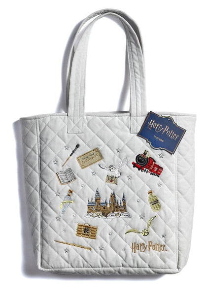 Harry Potter Tragetasche Bestickte Symbole Samt Image 2